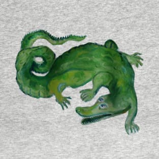 alligator painting T-Shirt